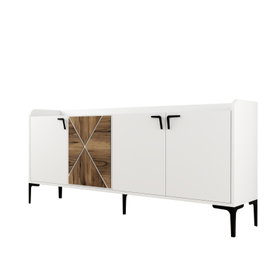 Hanah Home Venedik Consola Industrial Blanca